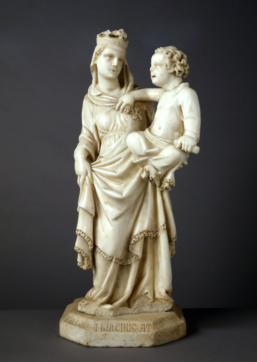 madonna ve çocuk by Tino di Camaino