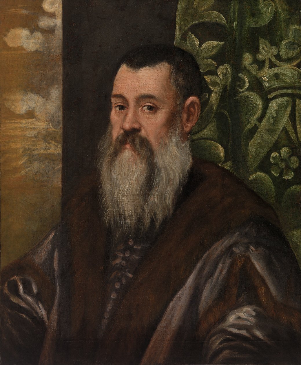 Bir Beyefendinin Portresi by Tintoretto (Jacopo Robusti)