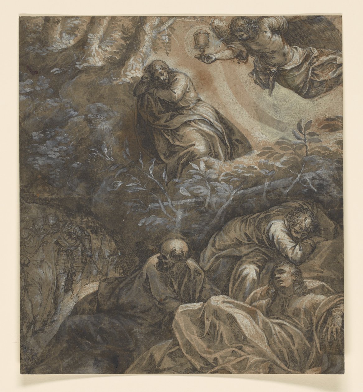 Zeytin Bahçesindeki İsa by Tintoretto