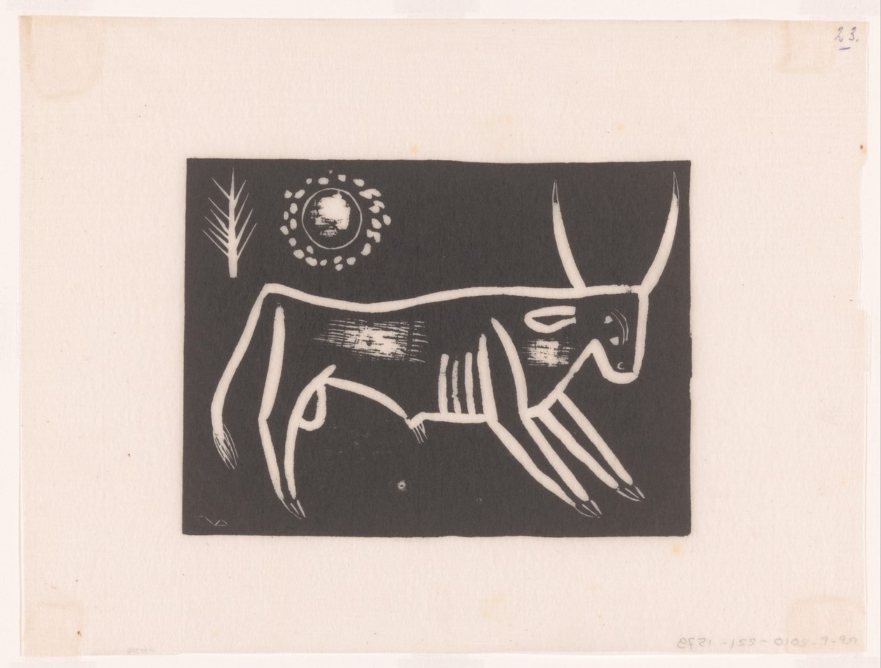 Boğa burcu by Tinus van Doorn (signed by artist)
