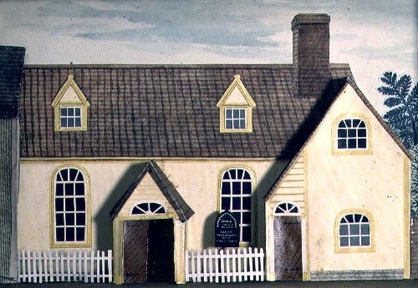 Bir Şapel Modeli, Halstead Cemaat Kilisesi, Essex by Tirzah Ravilious