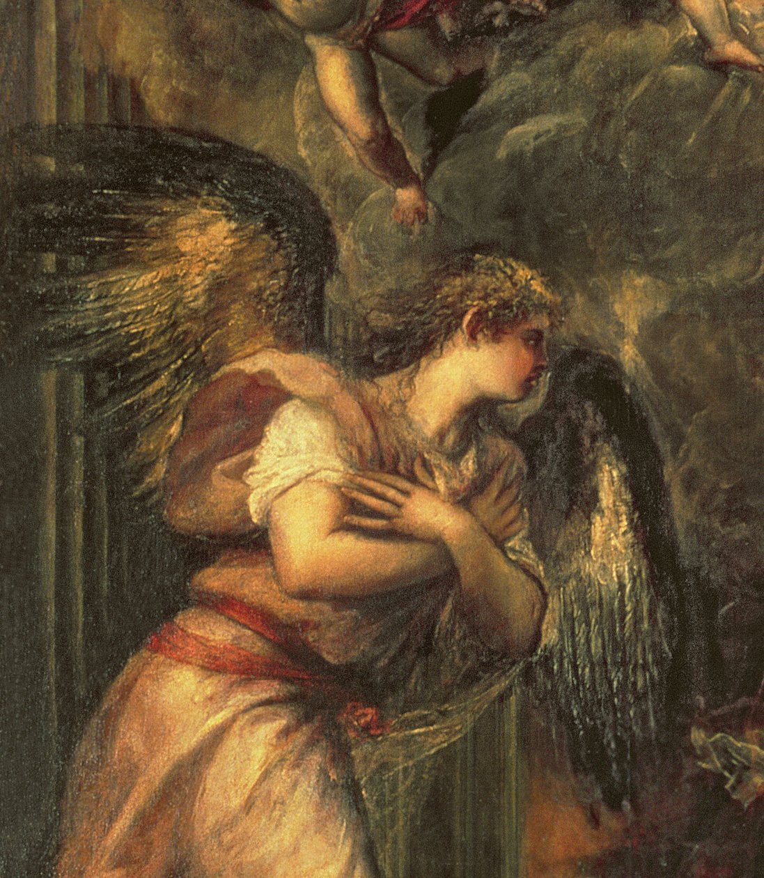 97853 tuval detayına Müjde yağı by Tiziano Vecelli