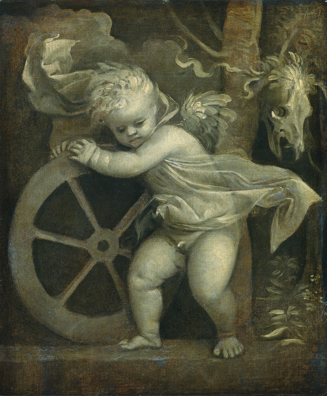 Marthe (1871-1919) ve Maurice Denis (1870-1943) Alacakaranlıkta veya Bahçedeki Tatlıda, 1897 by Tiziano Vecelli