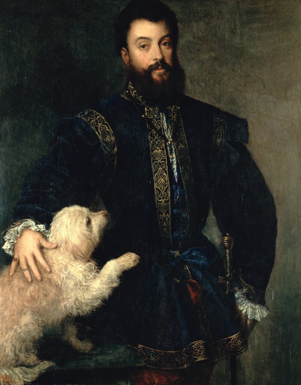 Federigo Gonzaga, Mantua Dükü, c.1525-30 by Tiziano Vecelli