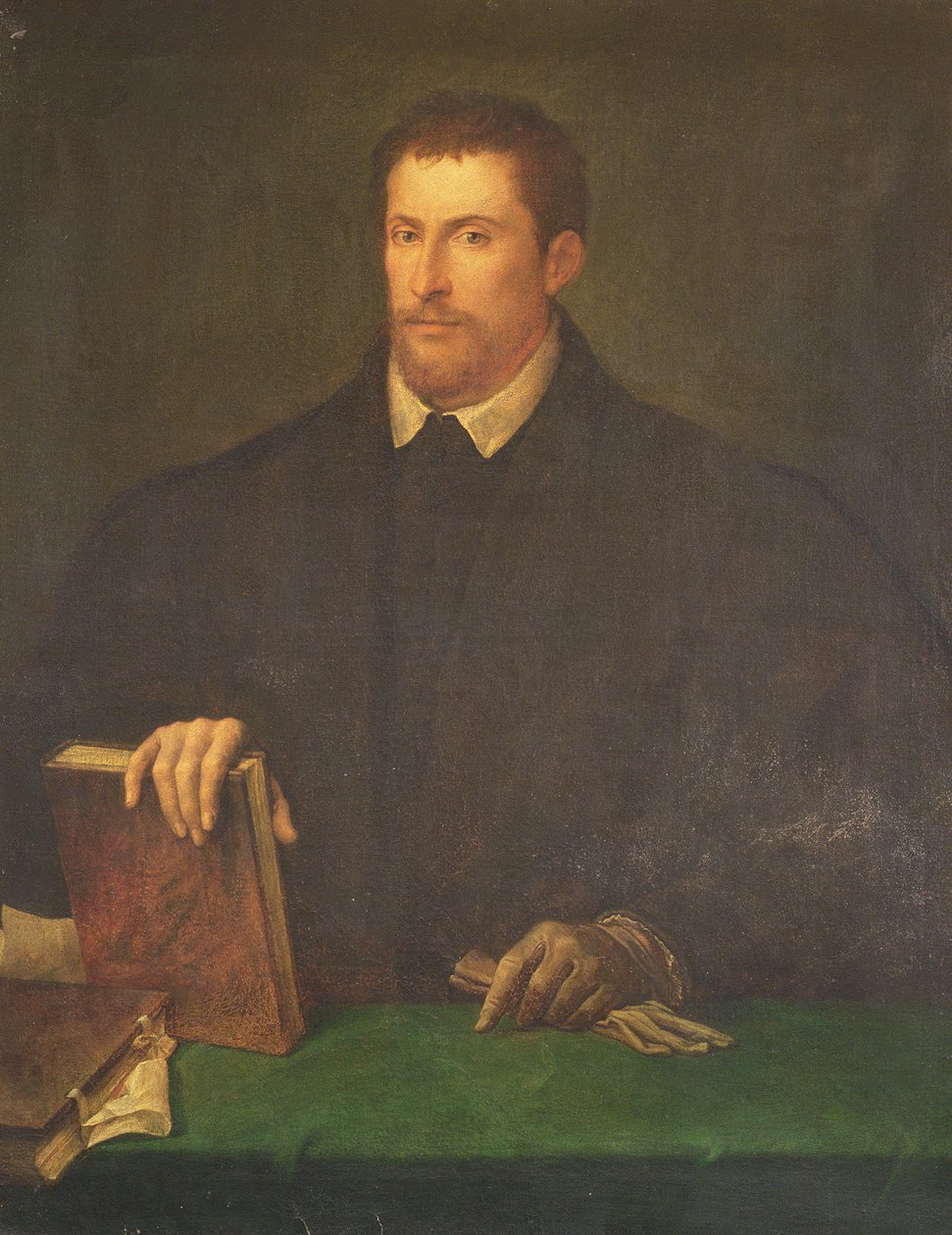Ippolito Riminaldi, yaklaşık 1528 by Tiziano Vecelli