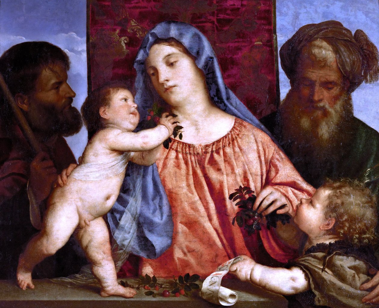 Kiraz Madonna by Tiziano Vecelli