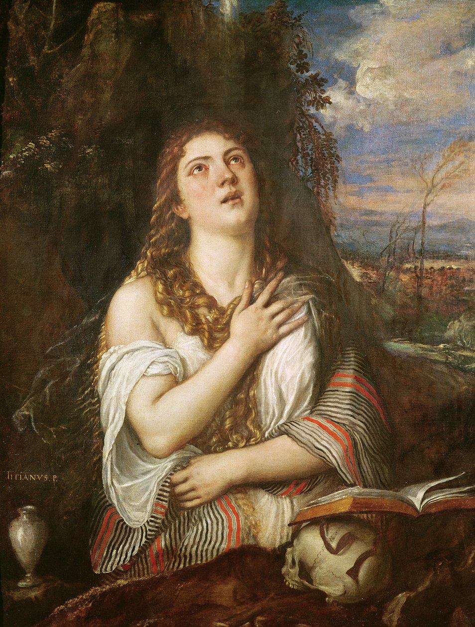 Mecdelli Meryem, Tövbe, c.1567-8 by Tiziano Vecelli