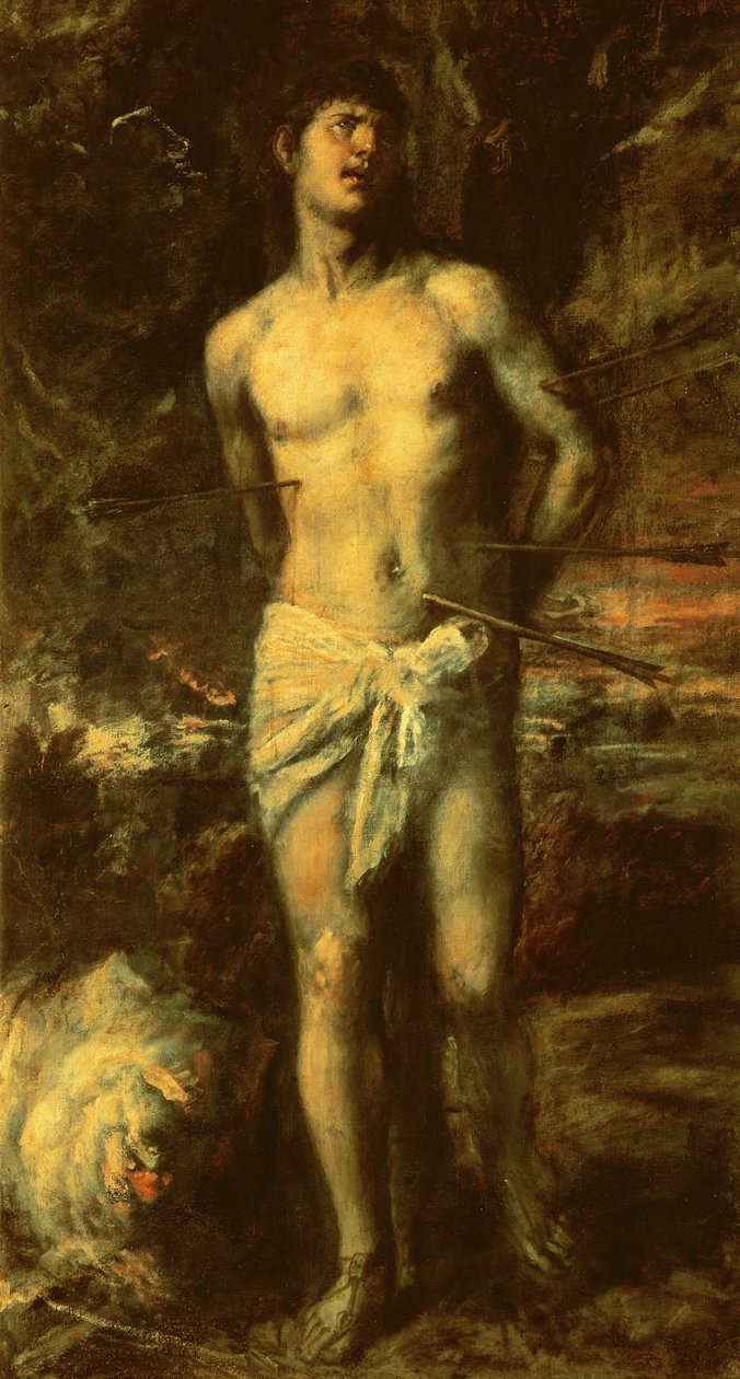 Aziz Sebastian, c.1570 by Tiziano Vecelli