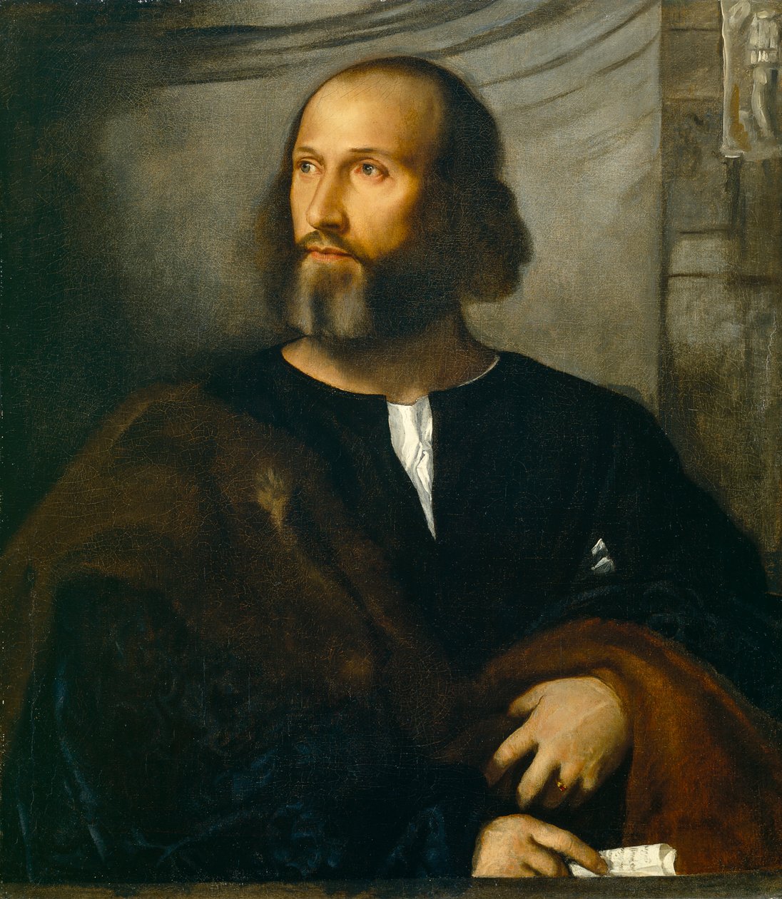 Sakallı Bir Adamın Portresi, c.1515 by Tiziano Vecelli