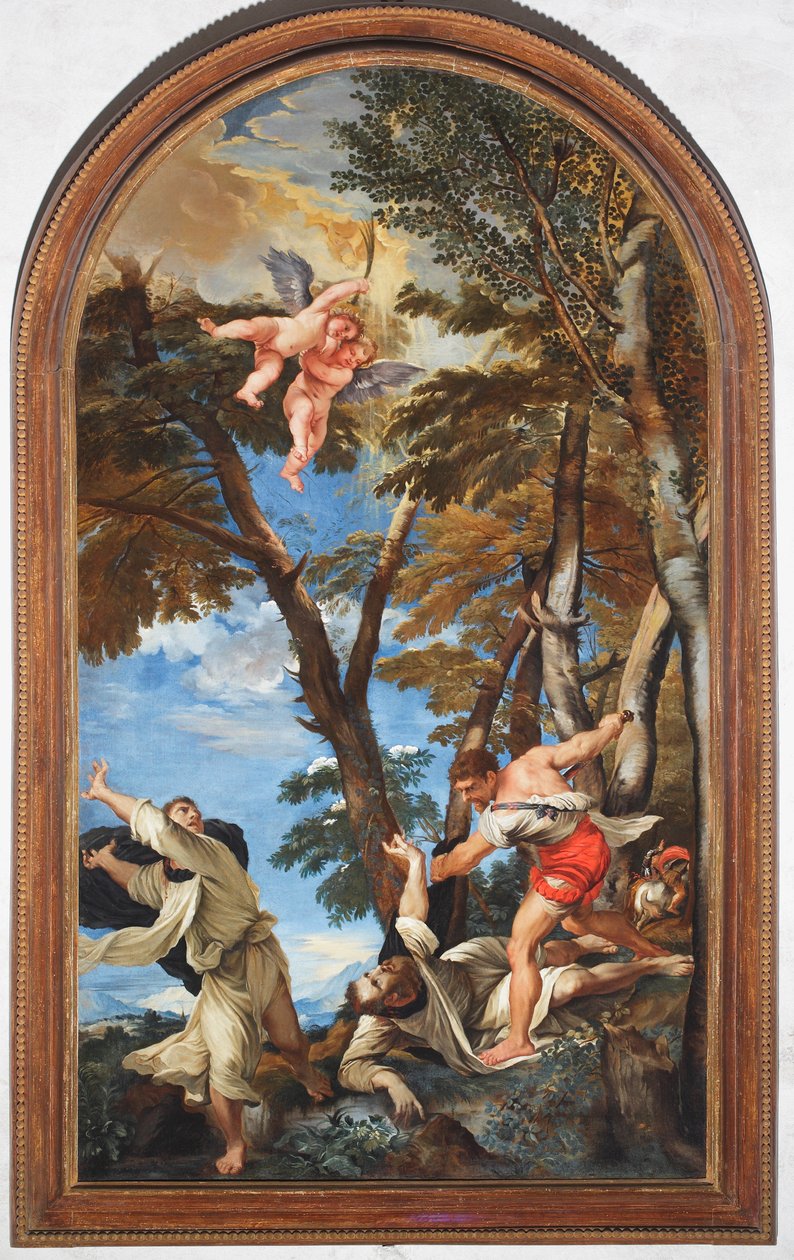 Verona Aziz Peter Şehitliği (resim) by Titian (c.1488 1576) (after)
