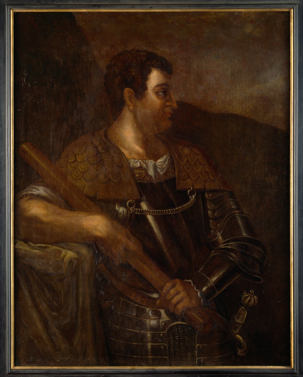 Silvius Otho (tuval üzerine yağlıboya) by Titian (c.1488 1576) (after)