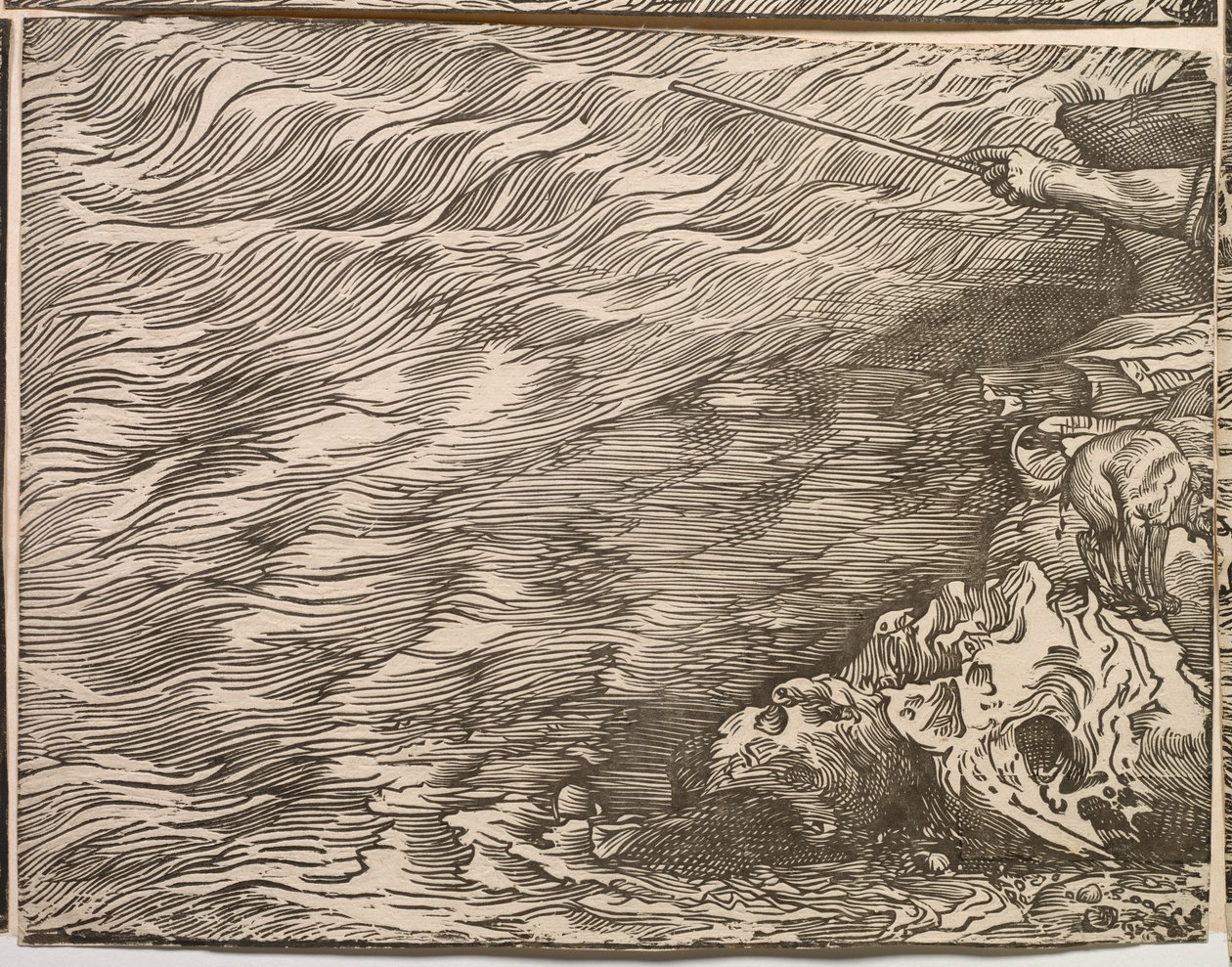 Firavun Ordusunun Kızıldeniz'e Batırılması by Titian (c.1488 1576)