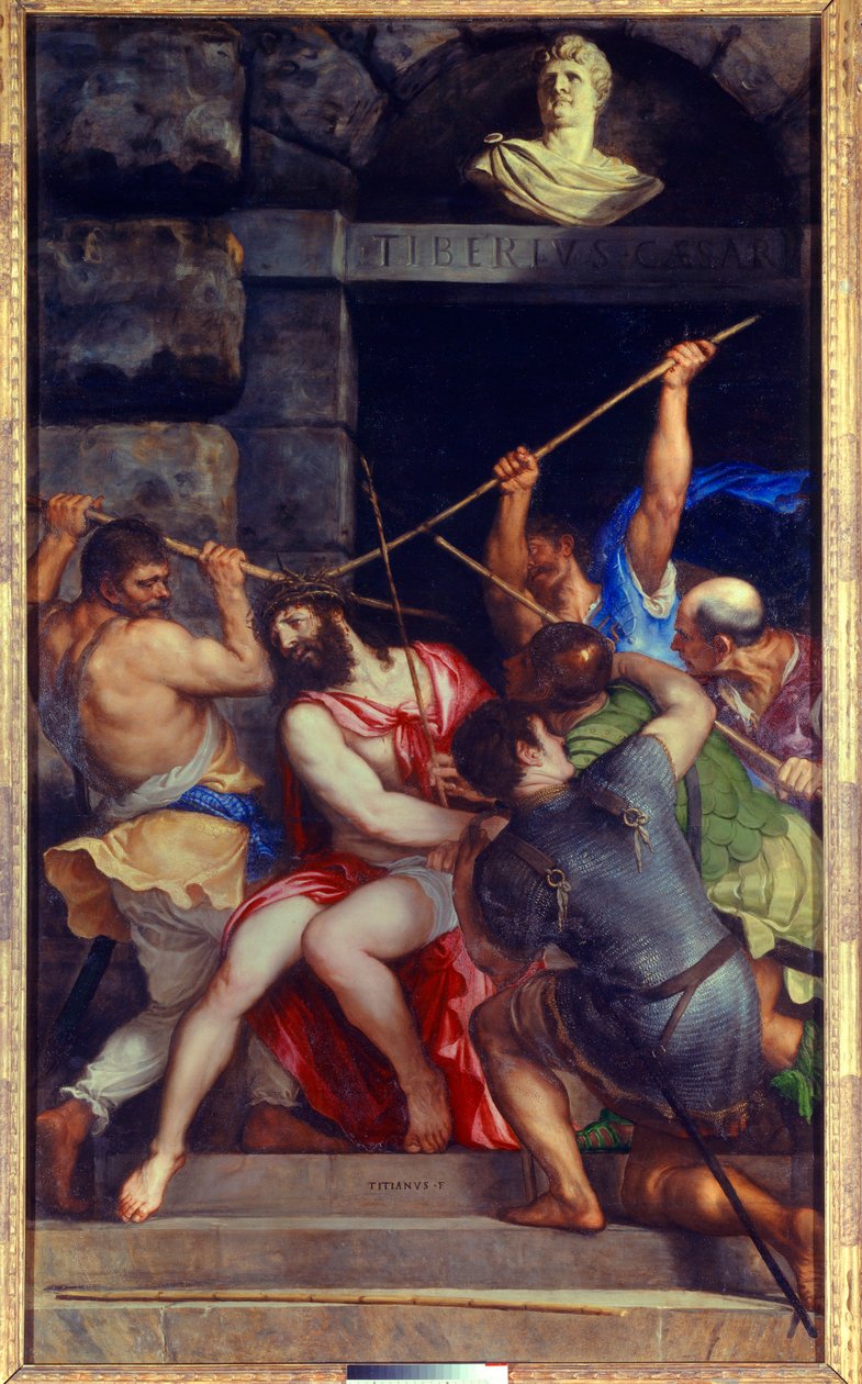 Dikenli İsa çelengi Tiziano Vecellio
