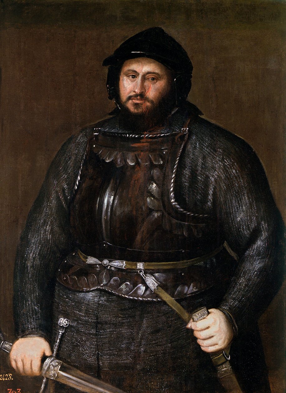 John Frederic (Jean Frederic) I. Saksonya, Magnanimous olarak adlandırıldı - John Frederick I (1503-1554), Titian tarafından Saksonya Elector (1488-1576) by Tiziano Vecelli