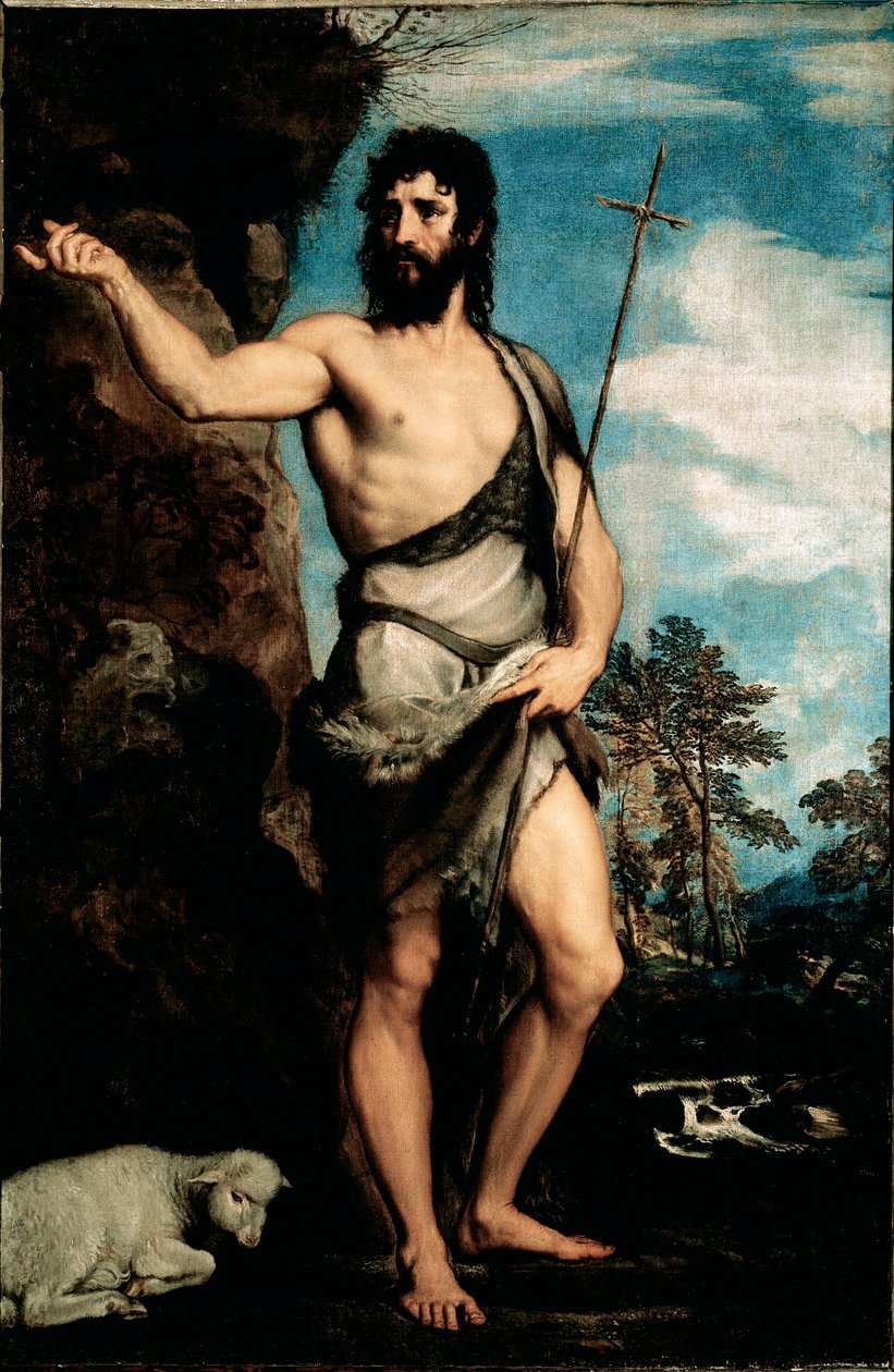 Vaftizci Yahya Tiziano Vecellio
