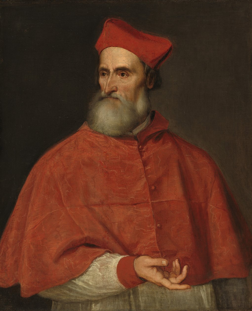 Kardinal Pietro Bembo, 15391540. by Titian