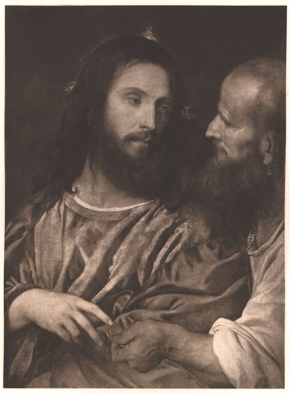 Almanca: Der Zinsgroschen Haraç Parası by Titian