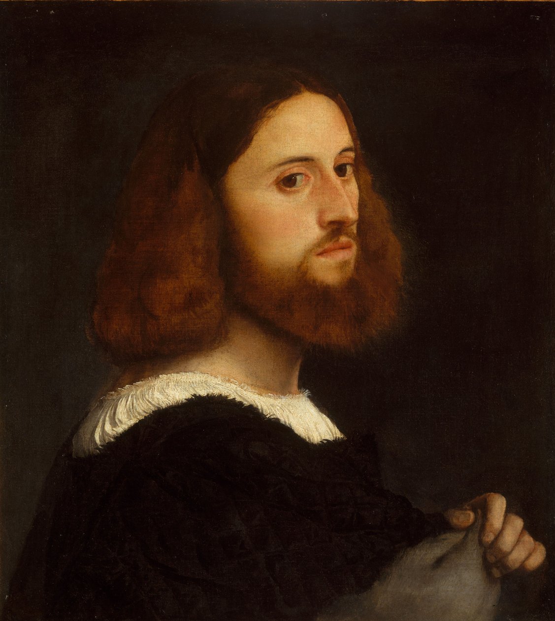 Bir Adamın Portresi, c.1515 by Tiziano Vecelli