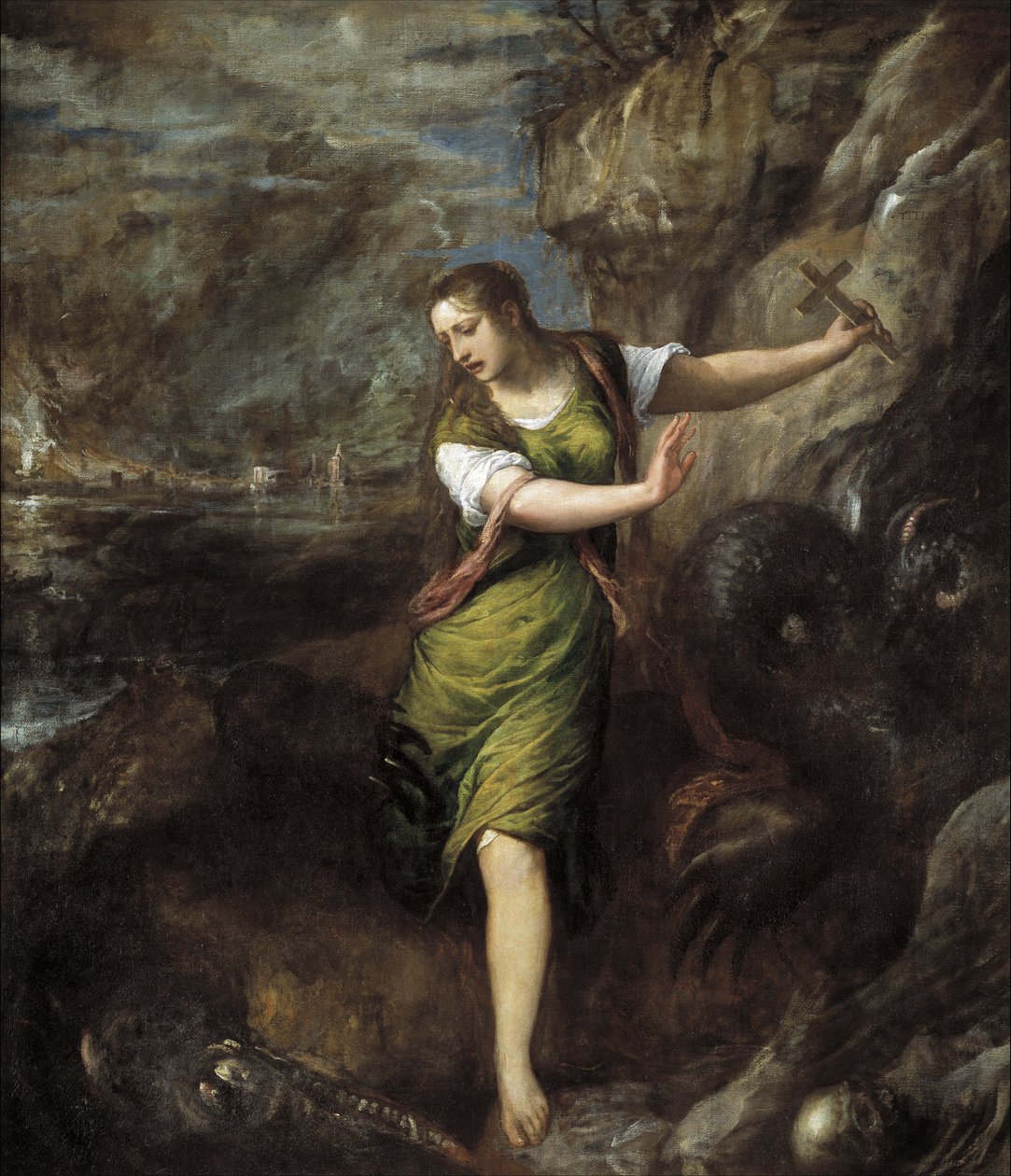 Aziz Margaret, c. 1565 by Tiziano Vecelli