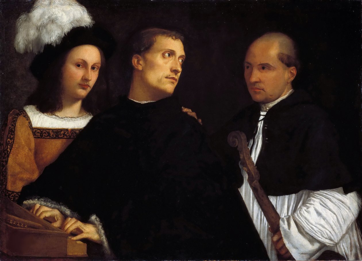 Konser, yaklaşık 1510-1511. by Titian