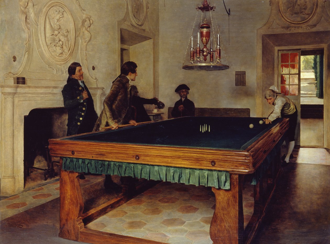 bilardo oyunu by Tito Lessi