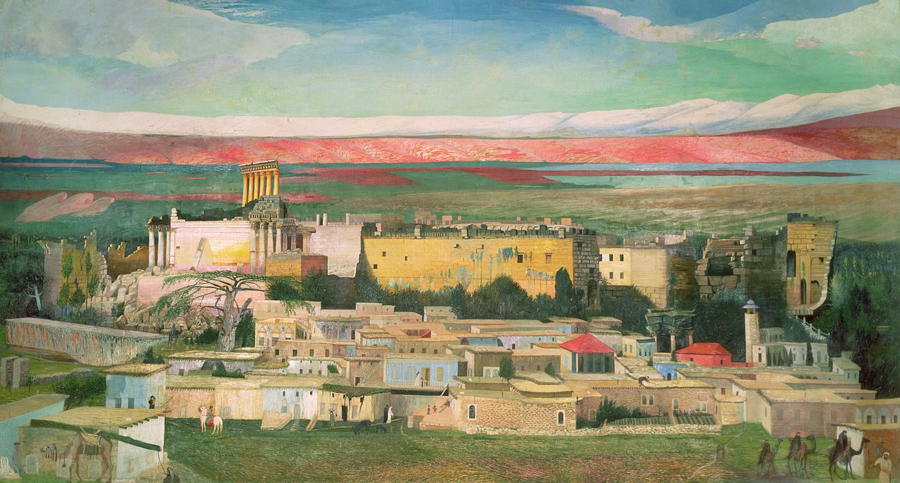 Baalbek, 1906 by Tivadar Kosztka Csontvary