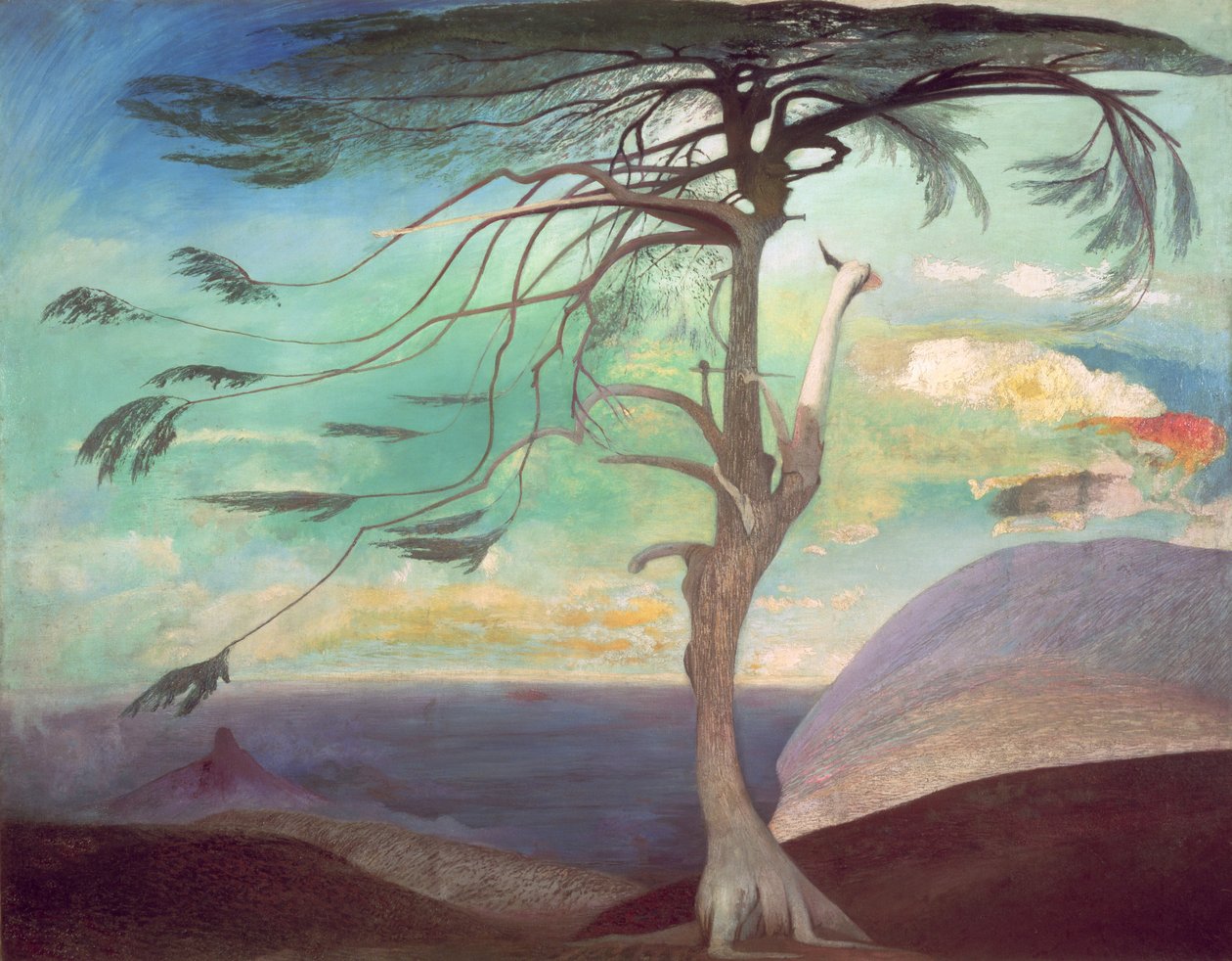Yalnız Sedir, 1907 by Tivadar Kosztka Csontvary