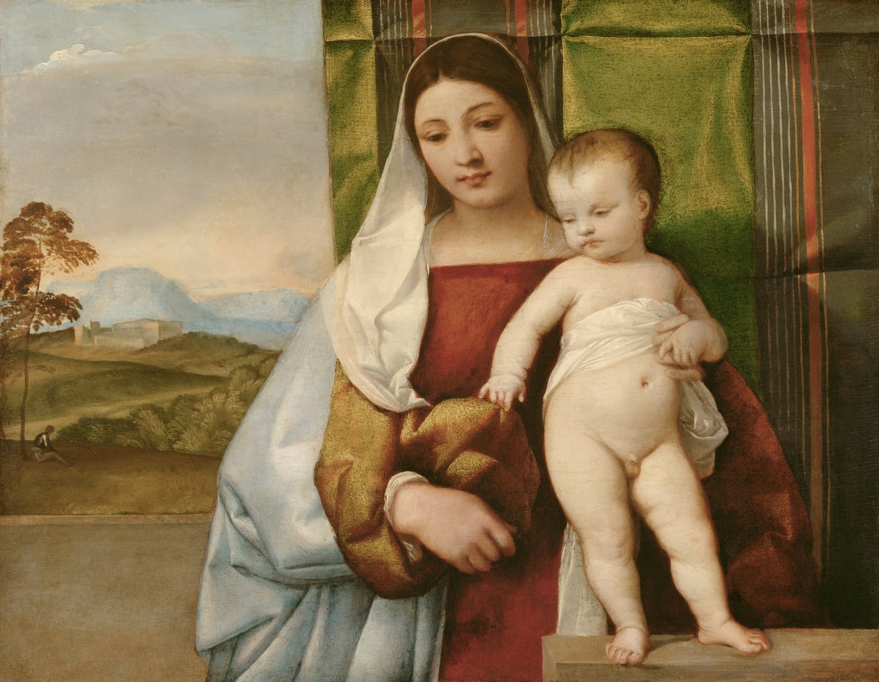 çingene madonna by Tiziano Vecelli