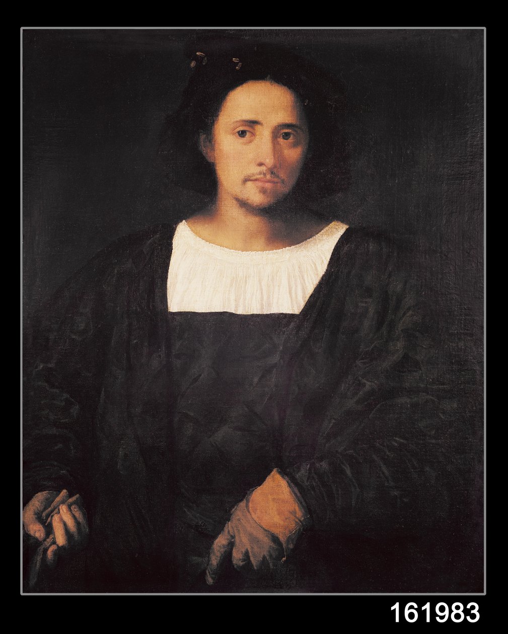 Eldivenli Adam, 1517-20 by Tiziano Vecelli