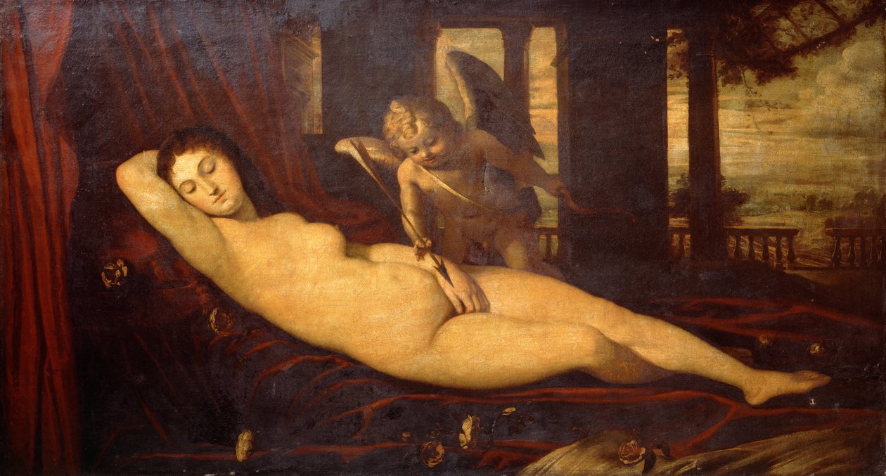 Uyuyan Venüs by Tiziano Vecelli