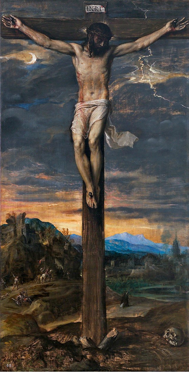 Çarmıhtaki İsa, c. 1565. by Tiziano Vecelli