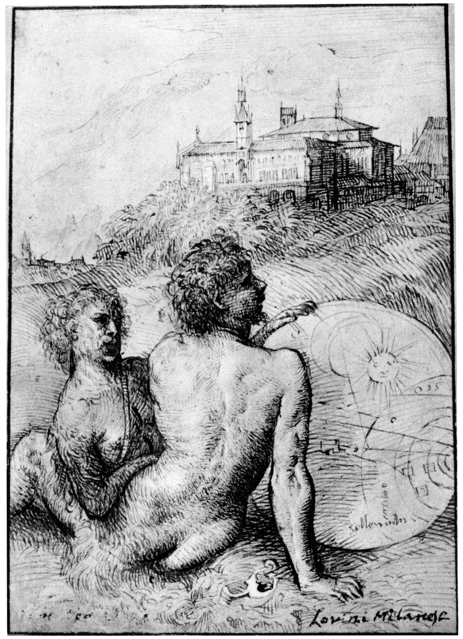 Satyrs ile Manzara, c1512, 1937 by Tiziano Vecelli