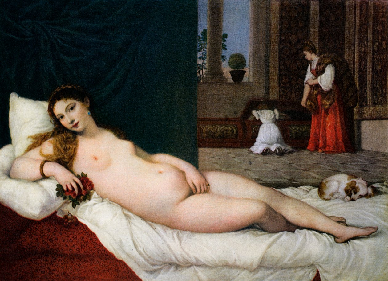 Urbino Venüsü, c1538, 1937 by Tiziano Vecelli