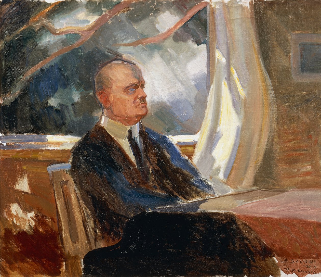 Fin besteci ve kemancı Jean Sibelius