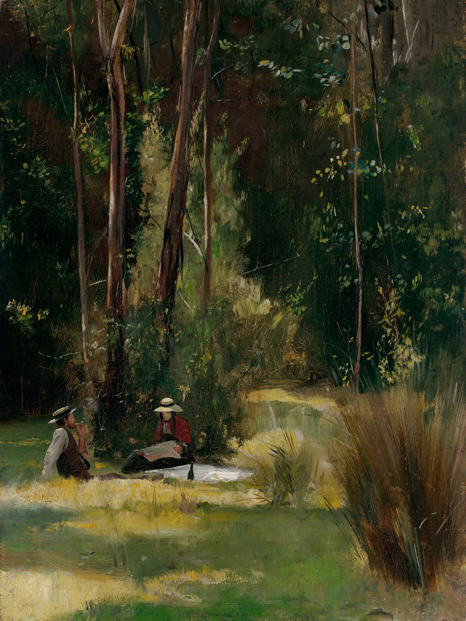 bir pazar öğleden sonra by Tom Roberts
