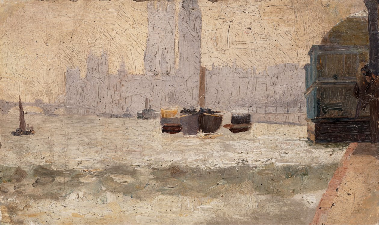 Sis, Thames Dolgusu by Tom Roberts
