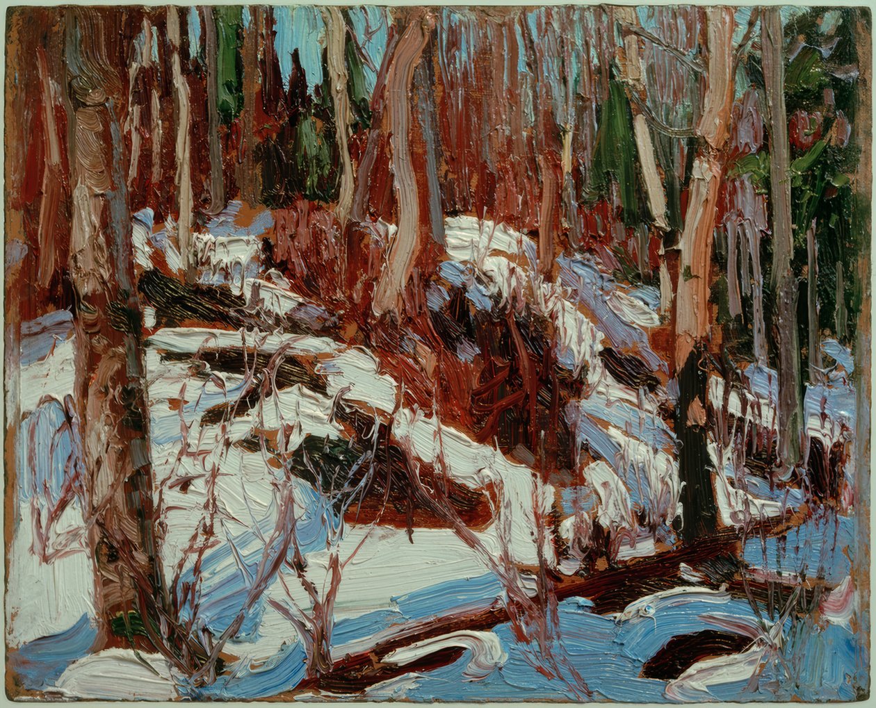 Ormanda Kış Çözülmesi by Tom Thomson
