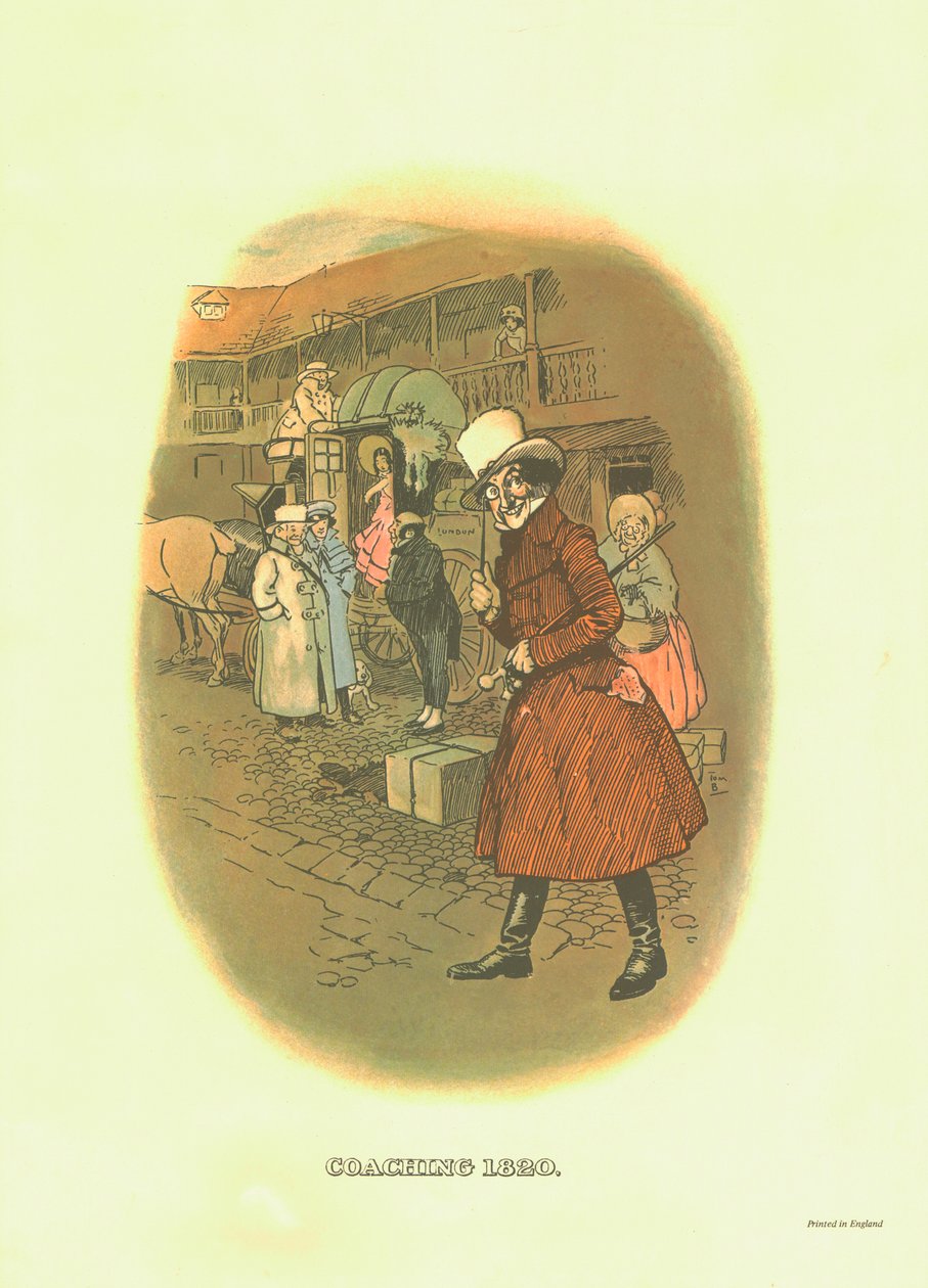Koçluk, 1820, c1910. by Tom Browne