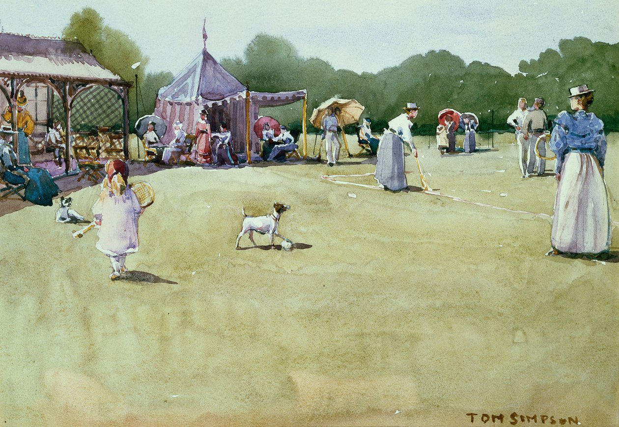 Tenis Partisi by Tom Simpson