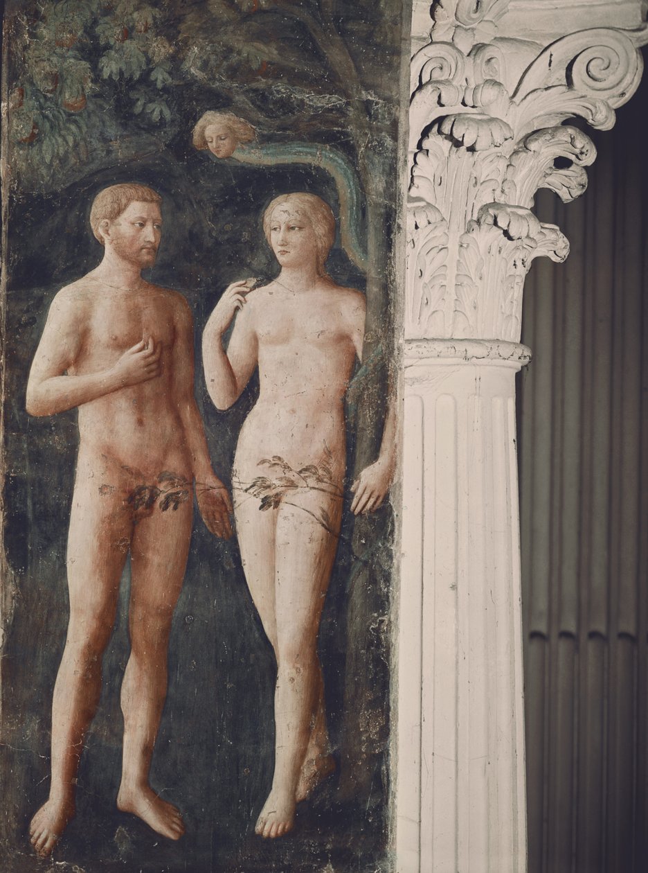 The Temptation of Adam and Eve, c.1423-25  by Tommaso Masolino da Panicale