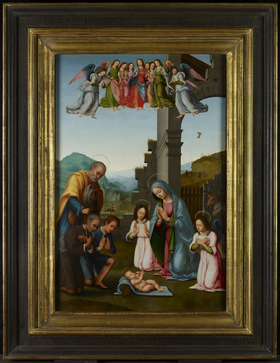 Çobanların Tapınması, 1520-40 by Tommaso di Stefano attr. to Lunetti