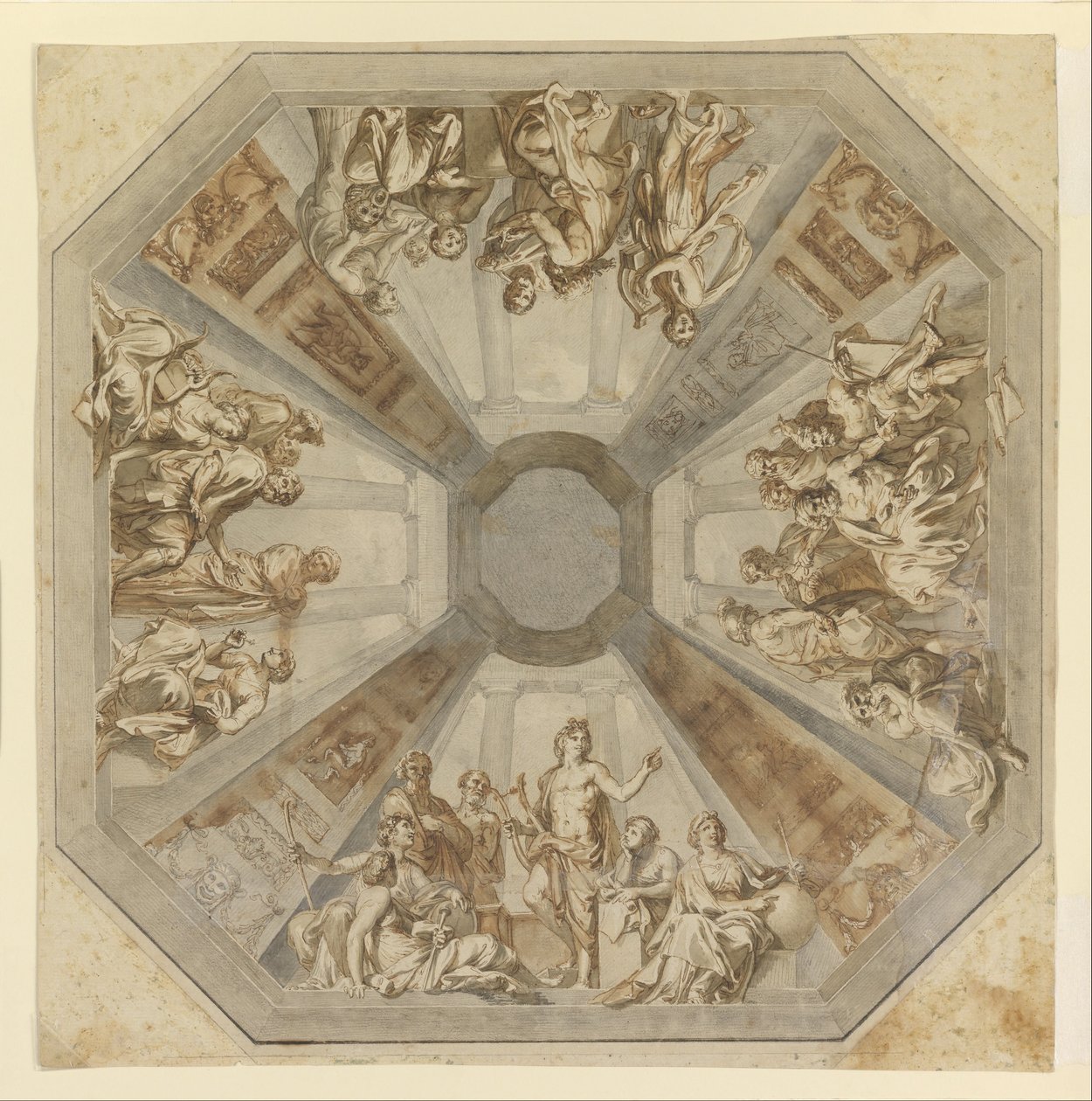 Sala delle Muse, Museo Pio-Clementino, Vati