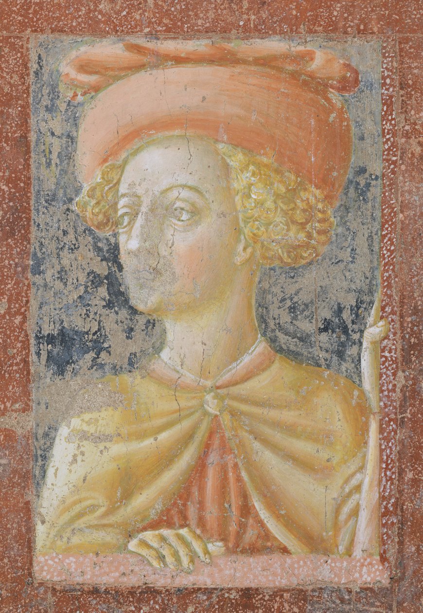 bir adamın portresi by Tommaso Masolino da Panicale