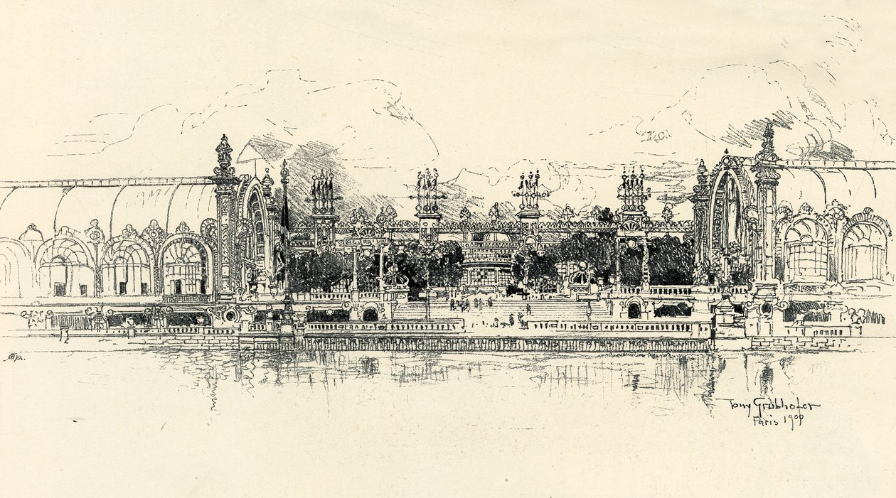 Bahçe Bitkileri ve Ormancılık Pavyonları, Tony Grubhofer, 1900. by Tony Grubhofer