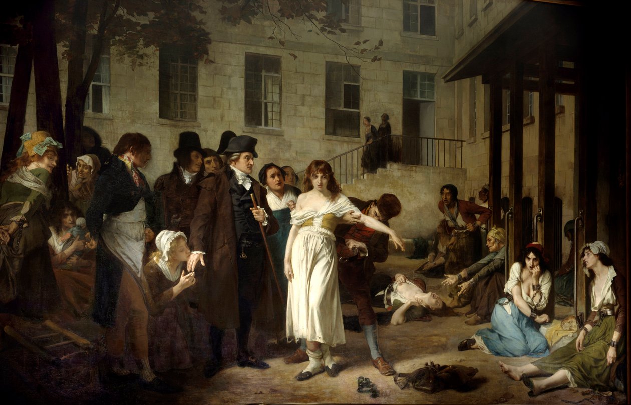 Doktor Philippe Pinel (1745-1826), 1795