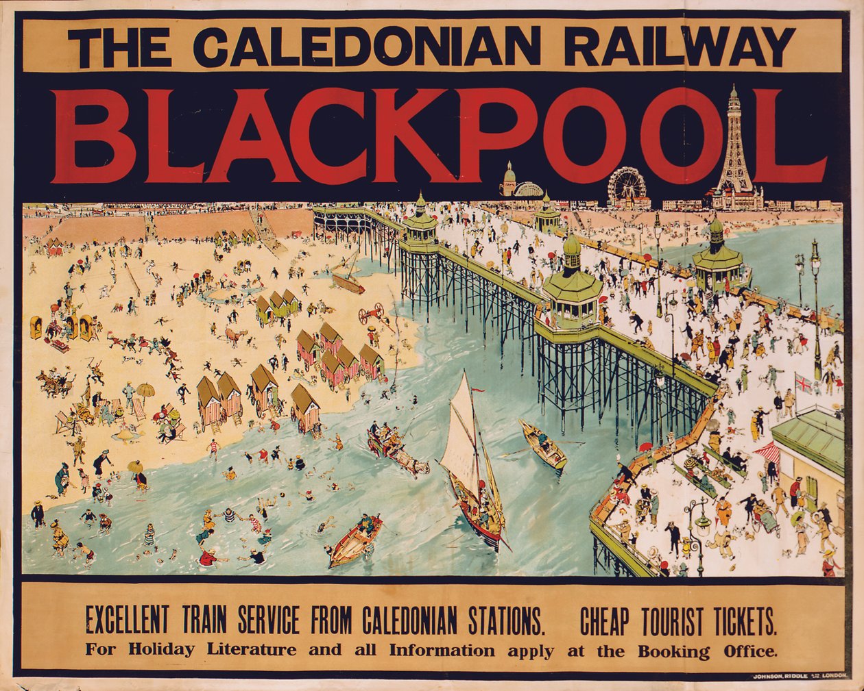 Blackpool (renkli taş) by Tony Sarg