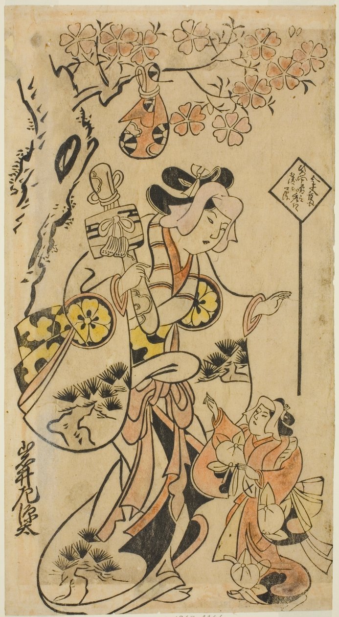 Aktör Iwai Sagenta I by Torii Kiyonobu I