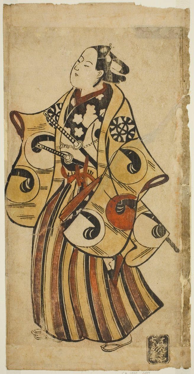 Aktör Nakamura Denkuro I by Torii Kiyonobu I