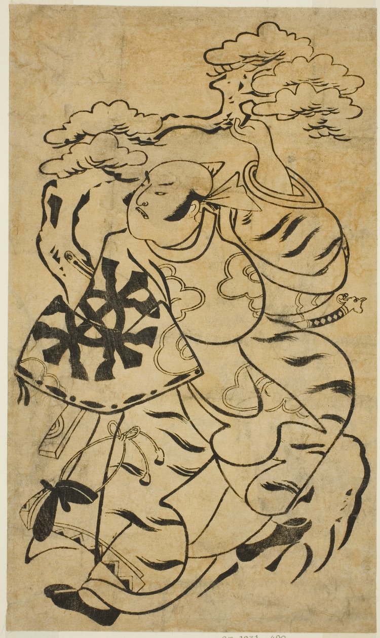 Aktör Nakamura Denkuro I by Torii Kiyonobu I