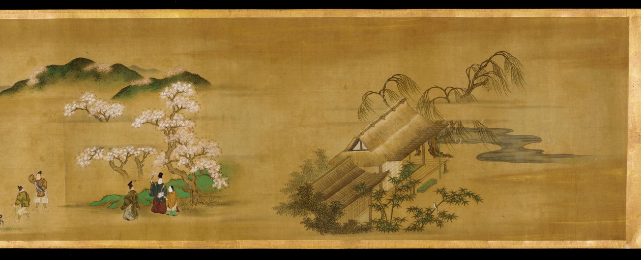 Dört Mevsim Manzaraları, Edo dönemi, 17. yüzyıl. by Tosa Mitsuoki